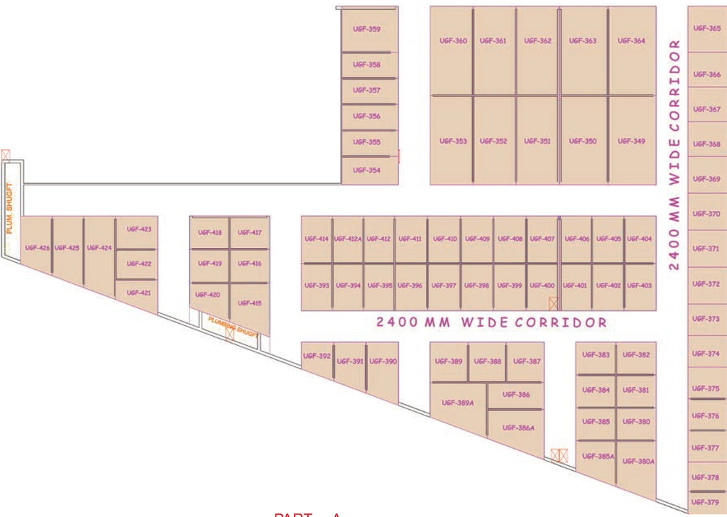 Floor Plan of Omaxe Connaught Place in Beta II, Greater Noida - Image 306826