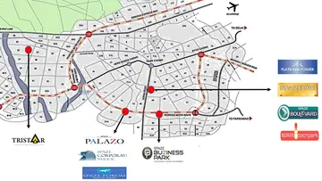 Location of Spaze Platinum Tower - Image 365316