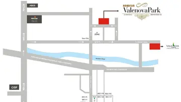 Location of Hawelia Valenova Park Street - Image 306726