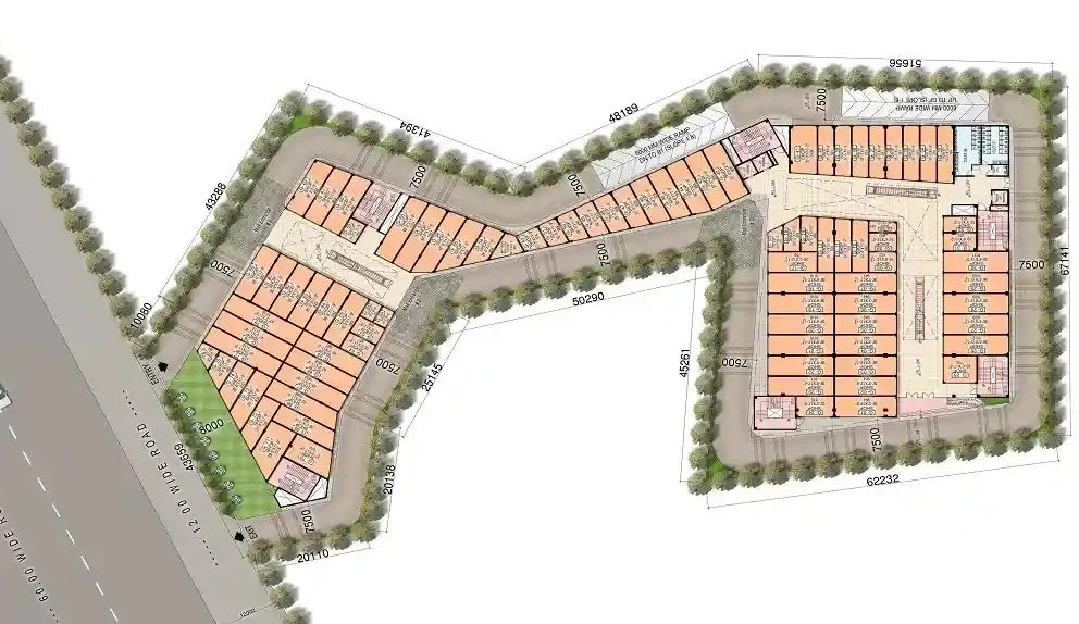 Master Plan of Ameya Sapphire 82A in Sector 82A, Gurgaon - Image 365223