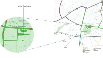 Location of M3M Tee Point - Image 366123