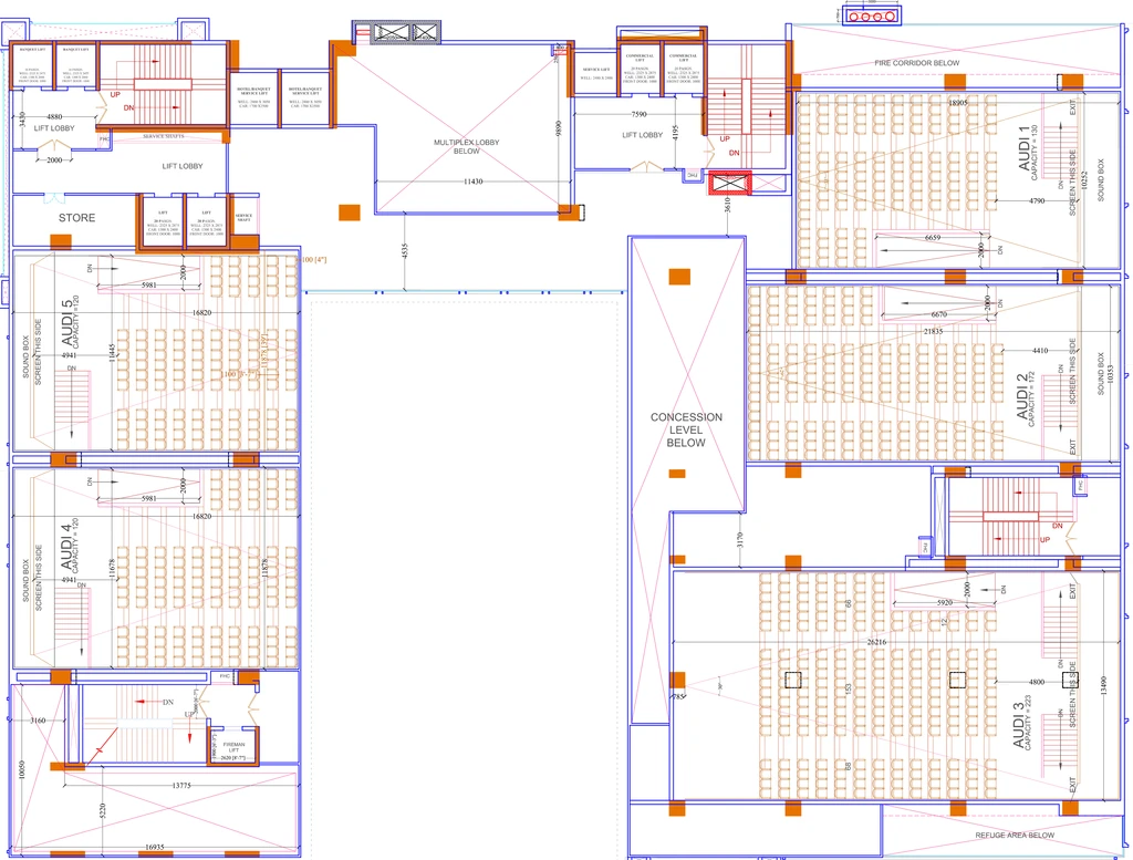 Floor Plan of Apex Park Square in Sector 16 B, Greater Noida - Image 306506