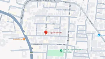 Location of G Square Majestic - Image 318006