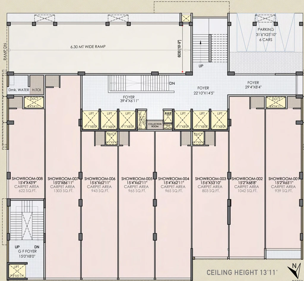 Floor Plan of AAA Anam 1 in Ambawadi, Ahmedabad - Image 315264