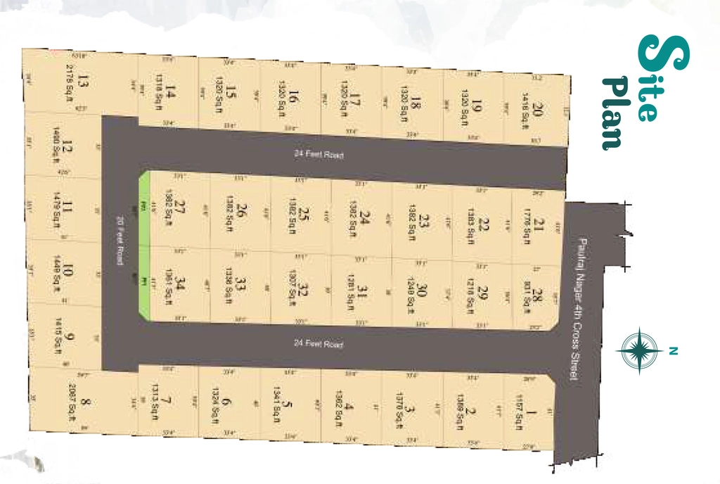 Master Plan of G Square Fortune in Perungudi, Chennai - Image 318063