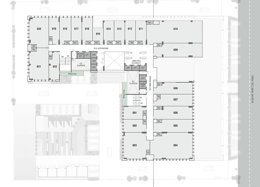 Master Plan of Zion Z One in Bodakdev, Ahmedabad - Image 314261