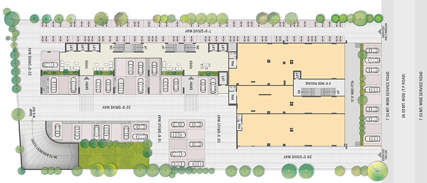 Master Plan of Shilp City Center 2 in Science City, Ahmedabad - Image 324135