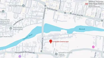Location of G Square Greenscape - Image 318080