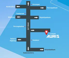 Location of G Square Auris - Image 318095