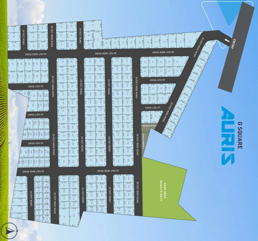 Master Plan of G Square Auris in Perungalathur, Chennai - Image 318096