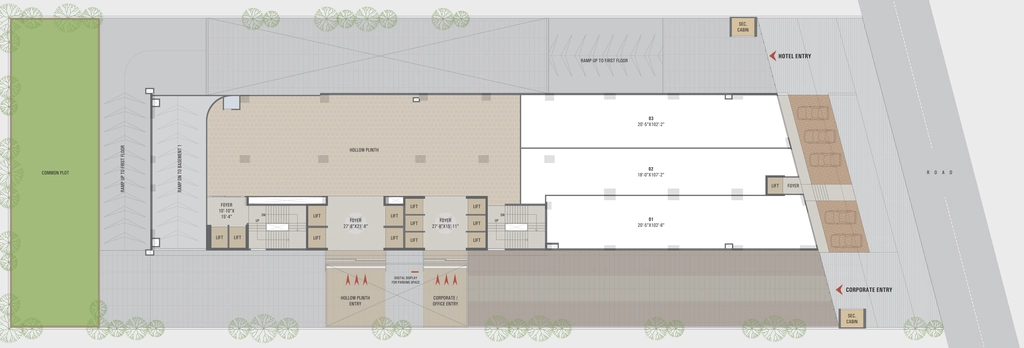Master Plan of V Square Westport in Thaltej, Ahmedabad - Image 316270