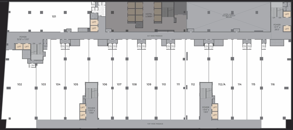 Floor Plan of Shreenathji Times Square Grand in Sindhu Bhavan Road, Ahmedabad - Image 316227