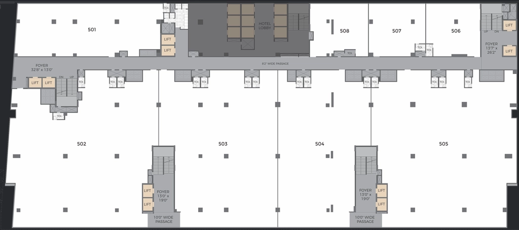 Floor Plan of Shreenathji Times Square Grand in Sindhu Bhavan Road, Ahmedabad - Image 316226