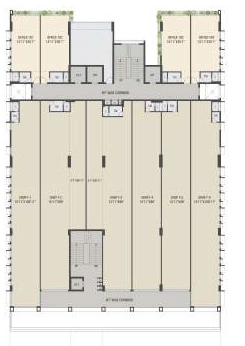 Floor Plan of Suvidha Interstellar in Thaltej, Ahmedabad - Image 362380