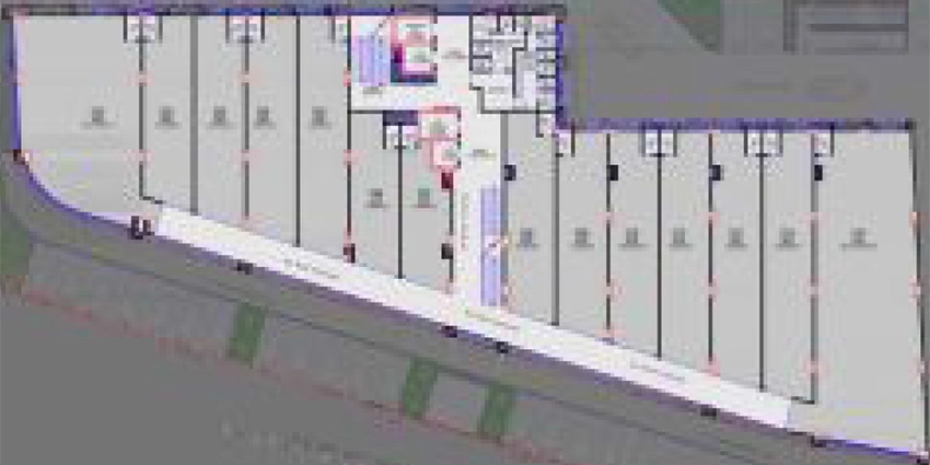 Floor Plan of Uma Athena Avenue in Gota, Ahmedabad - Image 324681