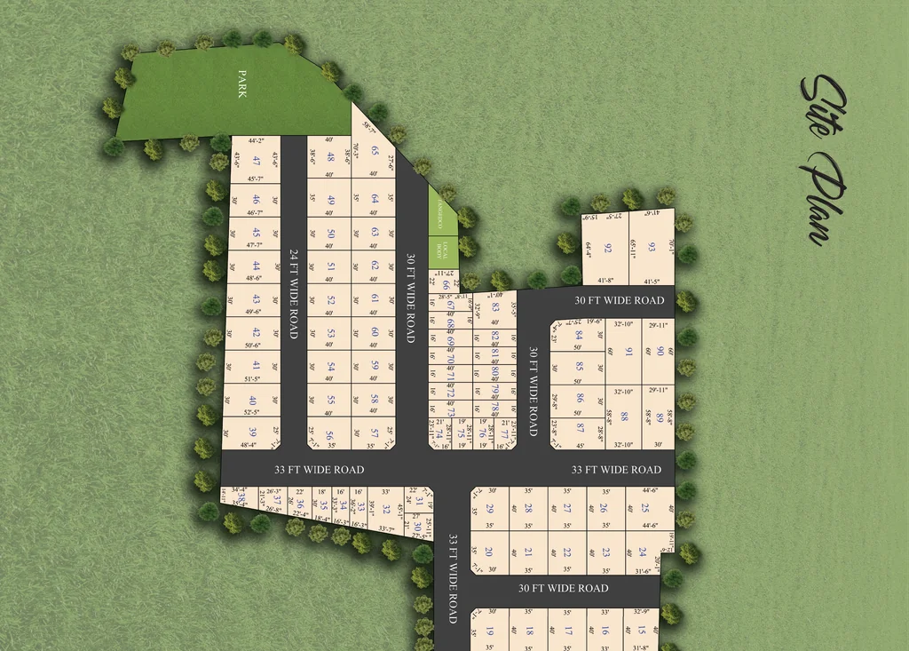 Master Plan of G Square Aura in Vellakinar, Coimbatore - Image 318496