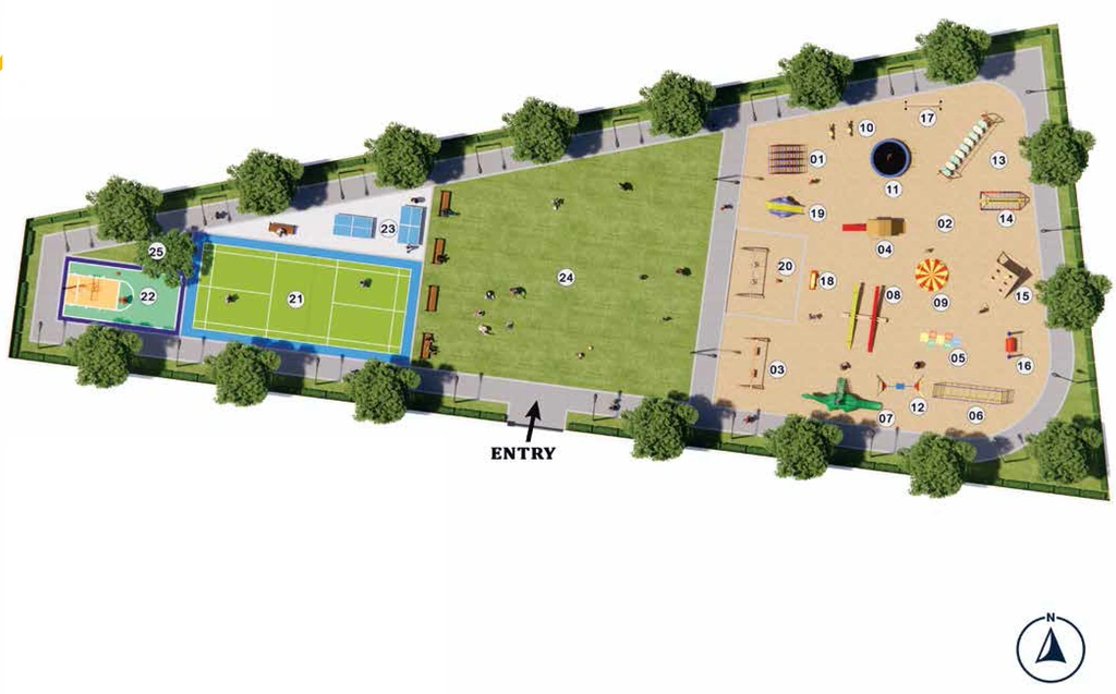 Master Plan of G Square Orion in Sulur, Coimbatore - Image 318516
