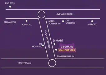 Location of G Square Manchester - Image 318821