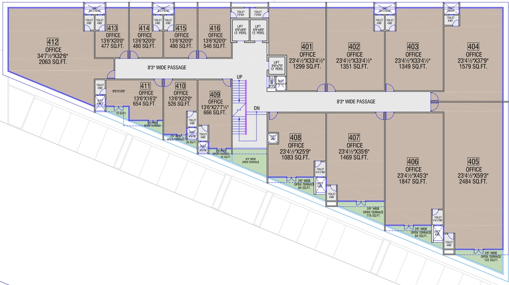 Floor Plan of Shilp Satved in Bodakdev, Ahmedabad - Image 369331