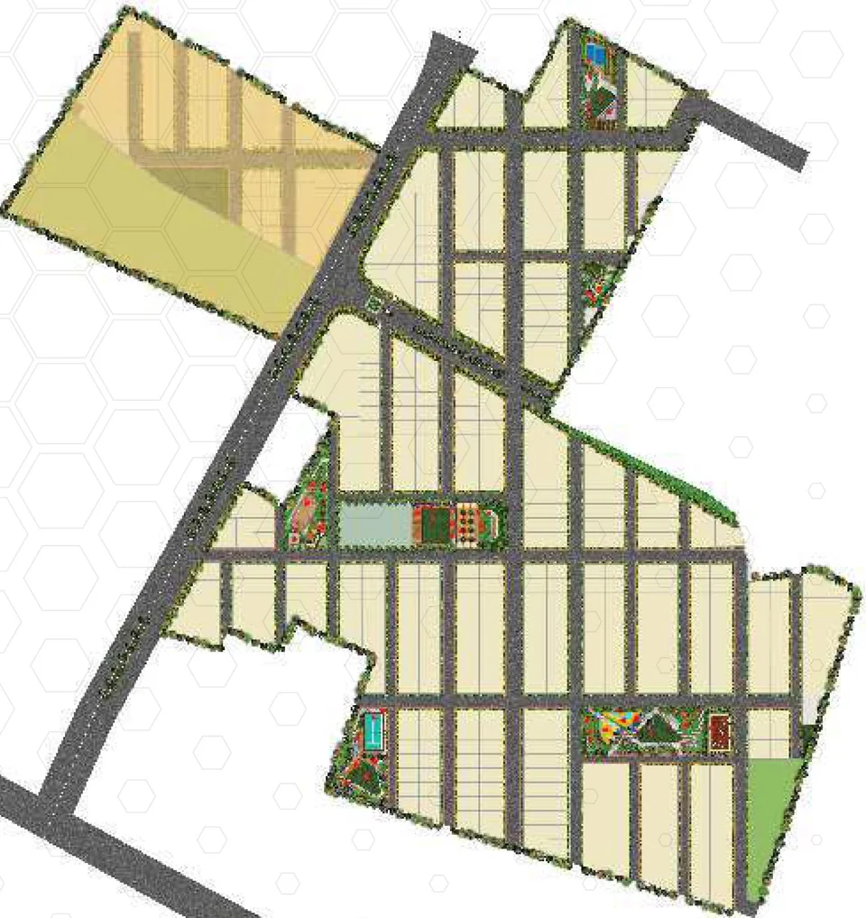 Master Plan of G Square Eden Garden in BN Reddy Nagar, Hyderabad - Image 274868