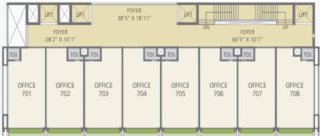 Floor Plan of Shivoham Salister in Bodakdev, Ahmedabad - Image 316459