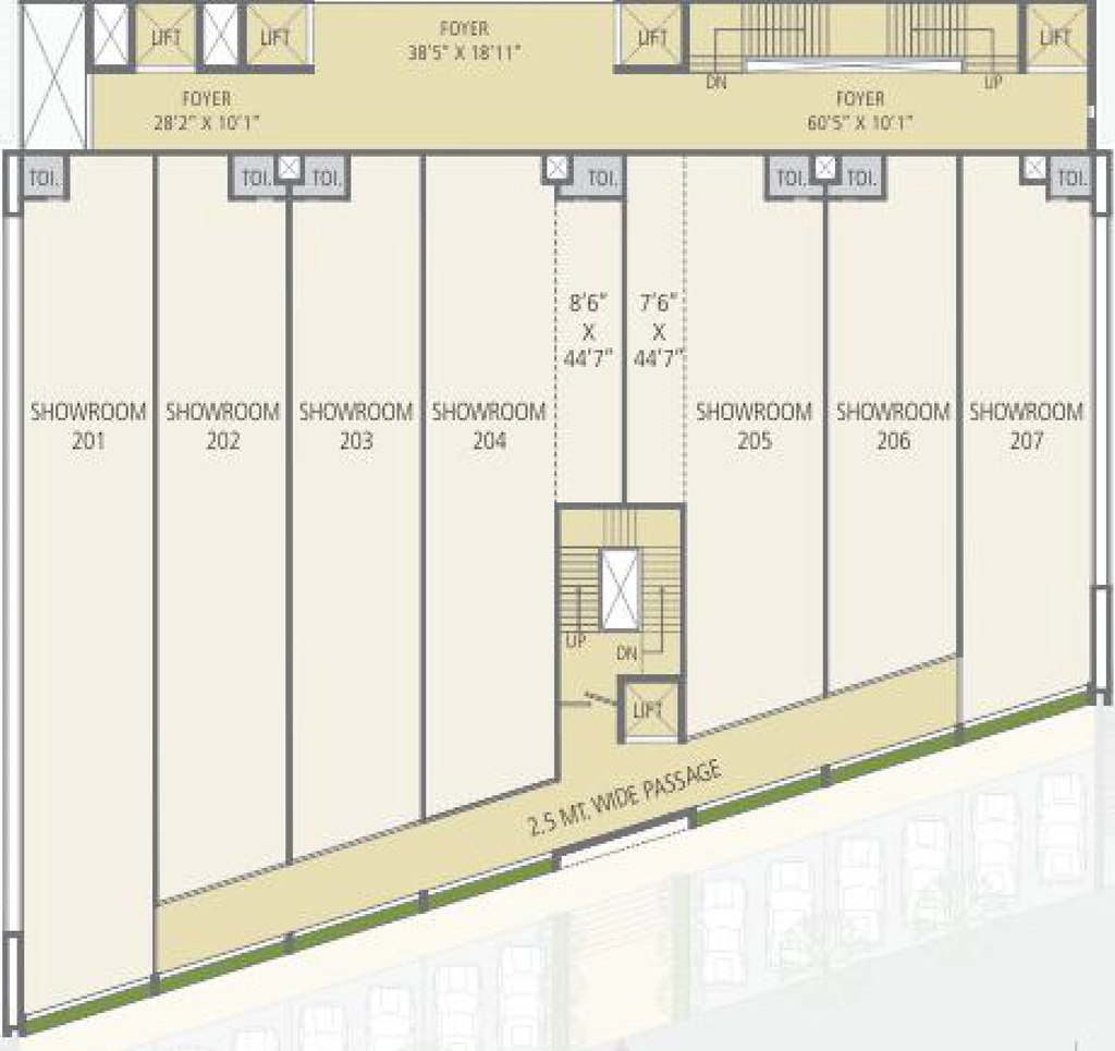 Floor Plan of Shivoham Salister in Bodakdev, Ahmedabad - Image 316464