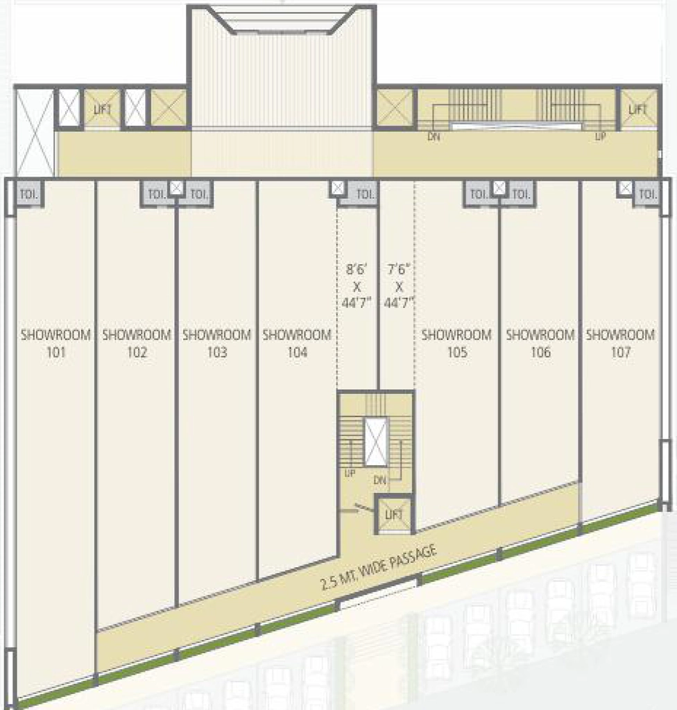 Floor Plan of Shivoham Salister in Bodakdev, Ahmedabad - Image 316460