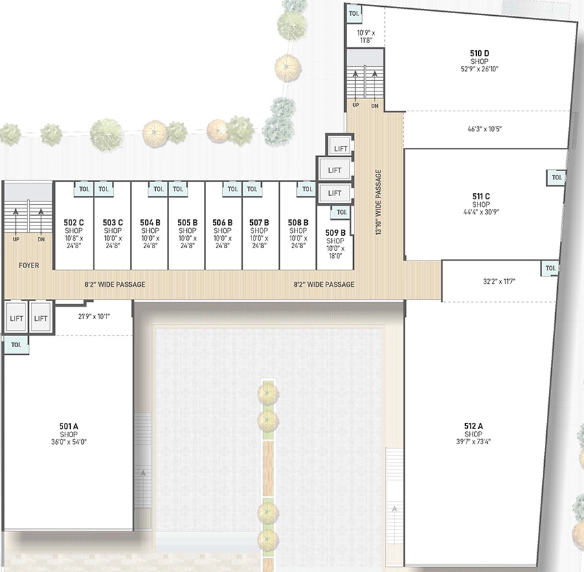 Floor Plan of Shreenath Signet 3 in Nikol, Ahmedabad - Image 324185