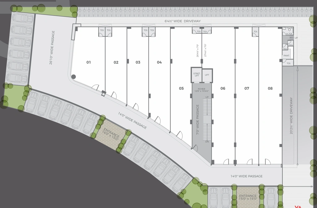 Floor Plan of Shilp One in Shilaj, Ahmedabad - Image 309635
