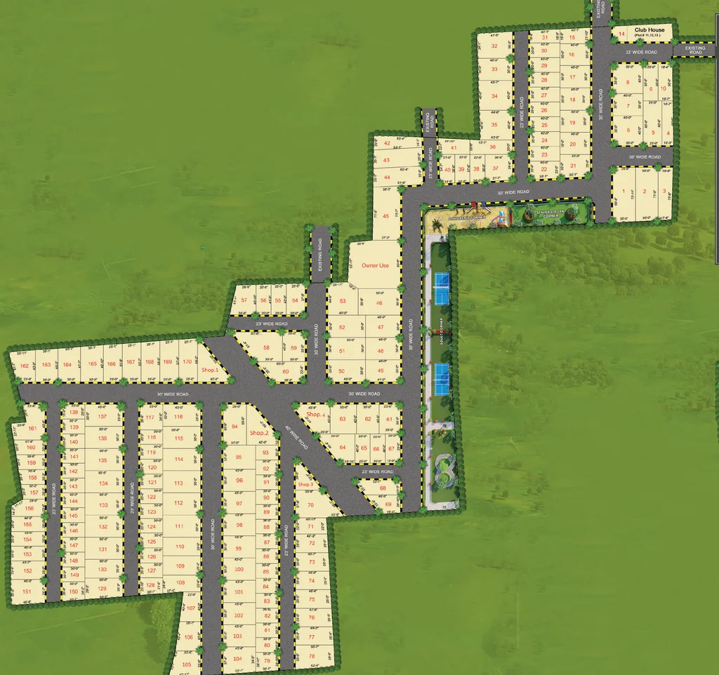 Master Plan of Steps Stone One Aaero in Parandur, Chennai - Image 323879