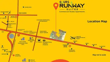 Location of Commercial Gaurs Runway Suites - Image 307332