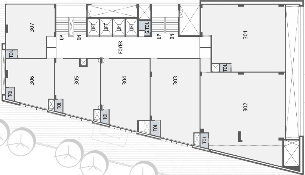 Floor Plan of Binori BSquare 1 in Ambli, Ahmedabad - Image 318794