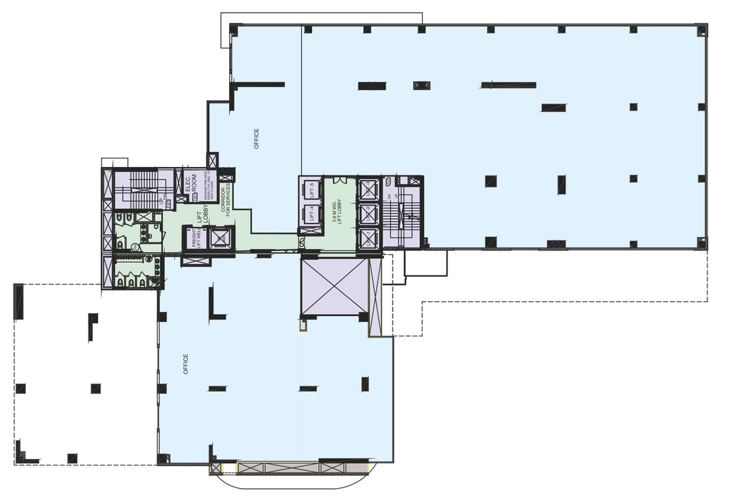 Floor Plan of Orris Floreal Towers in Sector 83, Gurgaon - Image 366115