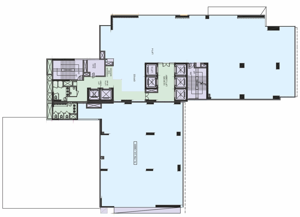 Floor Plan of Orris Floreal Towers in Sector 83, Gurgaon - Image 366114
