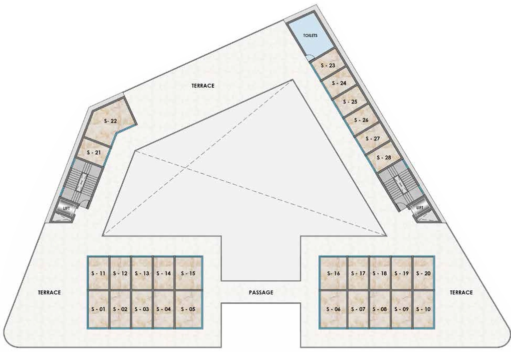 Floor Plan of Signature Global Signum 79 in Sector 79, Gurgaon - Image 366497