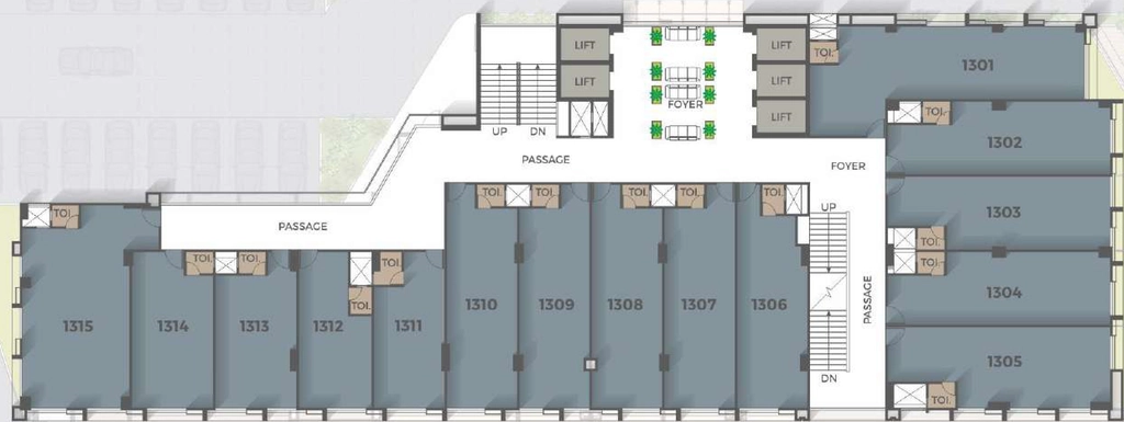 Floor Plan of Elite Magnum in Ghatlodiya, Ahmedabad - Image 315481