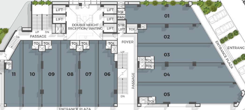 Floor Plan of Elite Magnum in Ghatlodiya, Ahmedabad - Image 315482