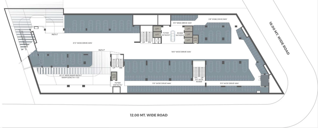 Master Plan of Elite Magnum in Ghatlodiya, Ahmedabad - Image 315480