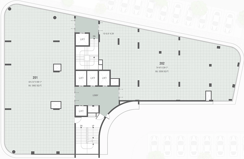 Floor Plan of Parkview Nexus in Sola, Ahmedabad - Image 319186