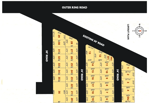 Master Plan of Value Arav Garden in Tambaram, Chennai - Image 321392