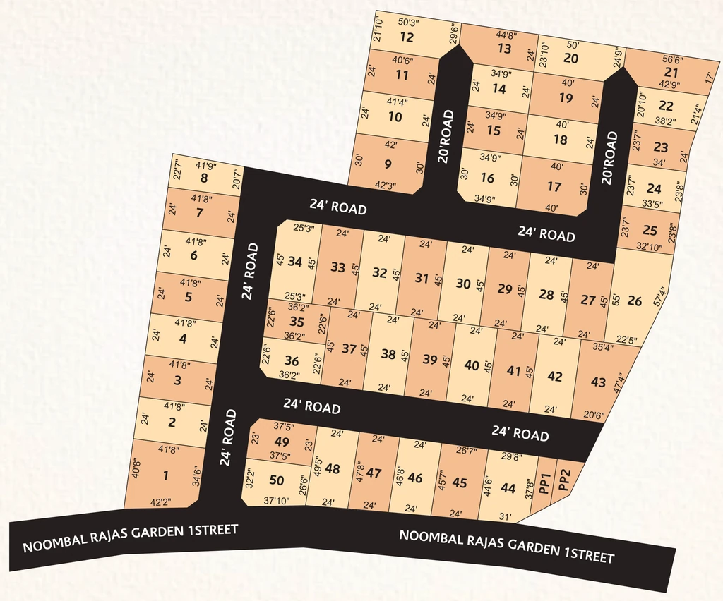 Master Plan of Value Serasa Eden in Iyyappanthangal, Chennai - Image 321576