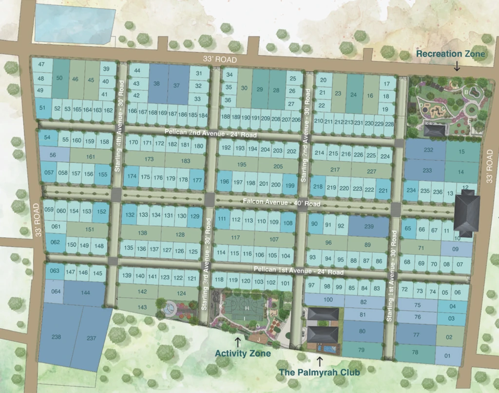 Master Plan of Arihant Reserve 16 in East Coast Road, Chennai - Image 323687