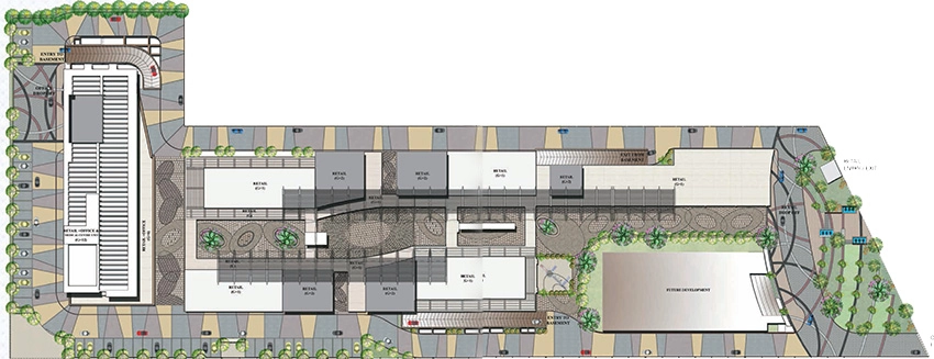 Master Plan of M3M Cosmopolitan in Golf Course Road, Gurgaon - Image 366502