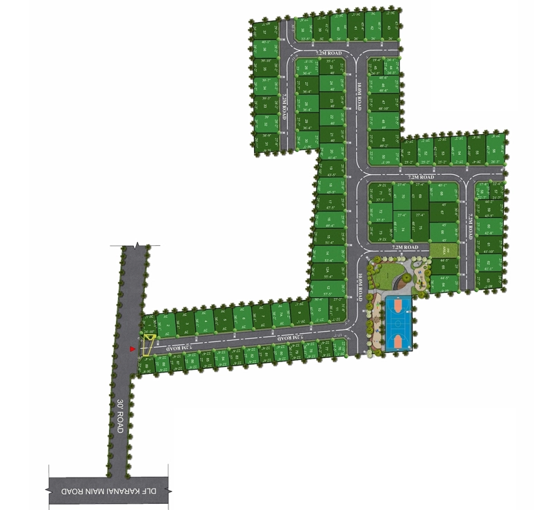 Master Plan of Felixa Arcobaleno in Navalur, Chennai - Image 323768