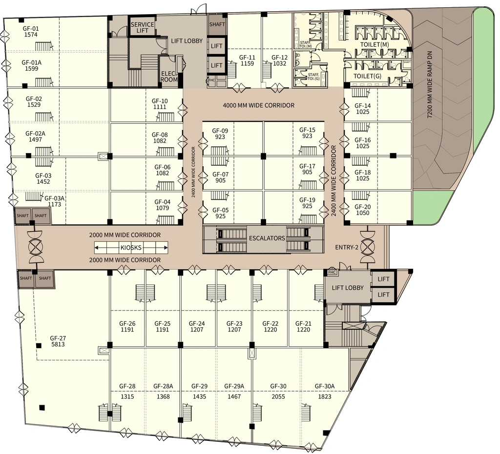 Floor Plan of SS Strada in Sector 84, Gurgaon - Image 317371