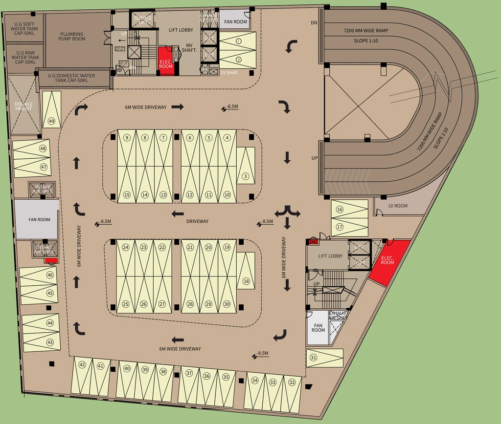 Master Plan of SS Strada in Sector 84, Gurgaon - Image 317372