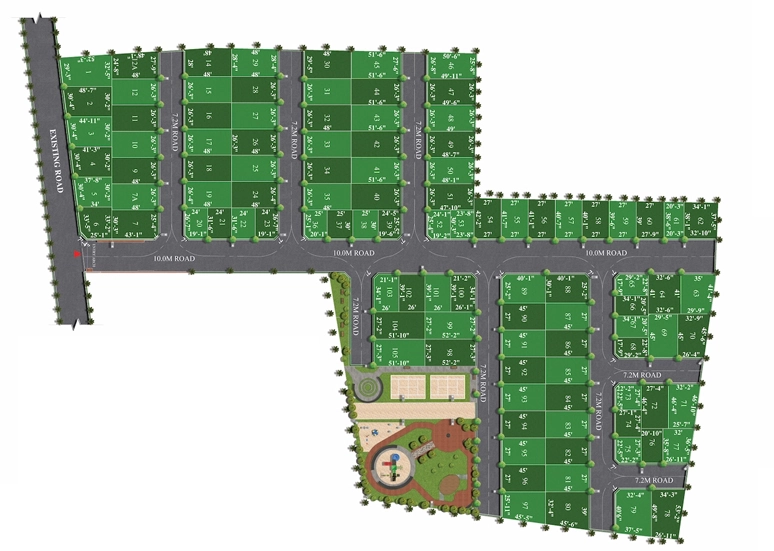 Master Plan of Felixa Silver Springs in Guduvancheri, Chennai - Image 323742