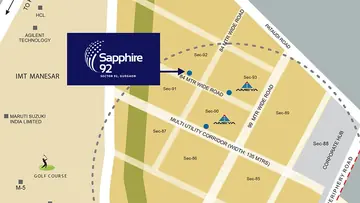 Location of Ameya Sapphire 92 - Image 366337