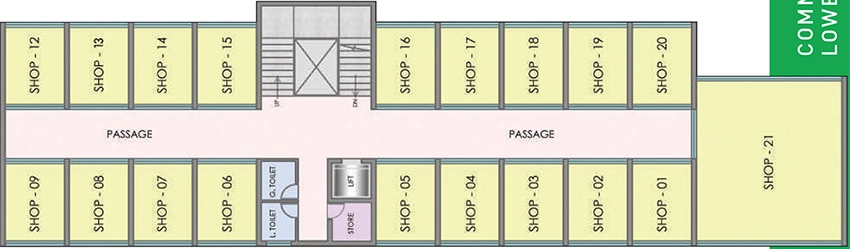 Floor Plan of Signature Signum Plaza in Sohna Road, Gurgaon - Image 368929