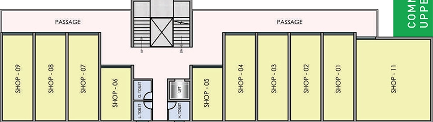 Floor Plan of Signature Signum Plaza in Sohna Road, Gurgaon - Image 368927